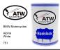 Preview: BMW-Motorcycles, Alpine White, 751: 500ml Lackdose, von ATW Autoteile West.